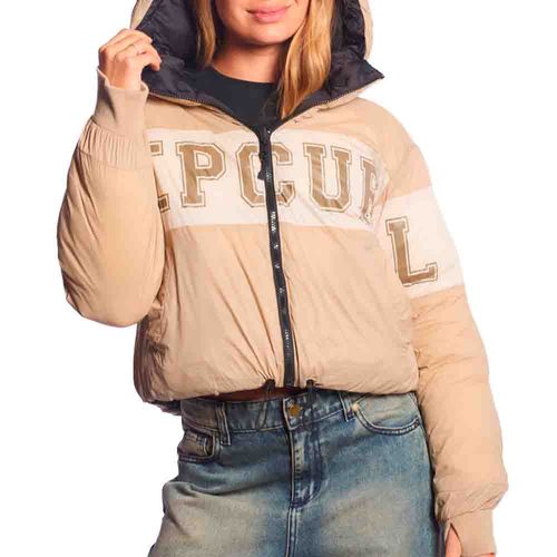 CAMPERA REVERSIBLE RIP CURL PUFFER CROP MUJER