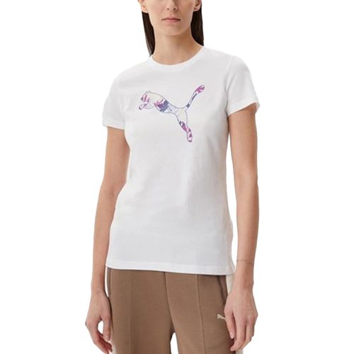 REMERA PUMA GRAPHICS FLORAL MUJER