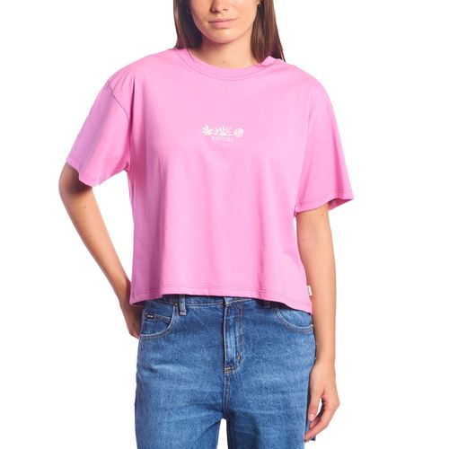 REMERA RIP CURL TE MC CROP TOKENS MUJER