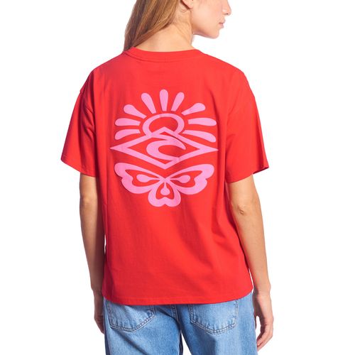 REMERA RIP CURL TE MC RLX ICONS OF SURF MUJER