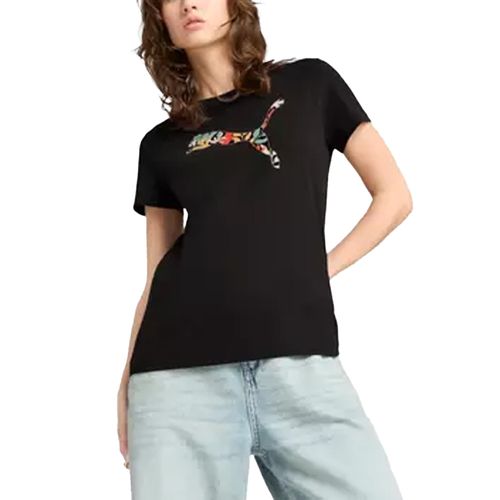 REMERA PUMA GRAPHICS FLORAL MUJER