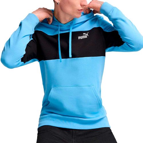 BUZO PUMA ESS BLOCK HOODIE TR