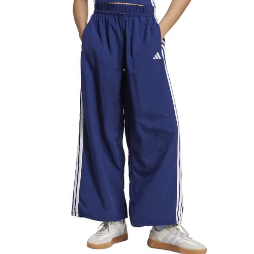 PANTALÓN ADIDAS LIFESTYLE TEJIDO PARACAÍDAS 3 BANDAS MUJER