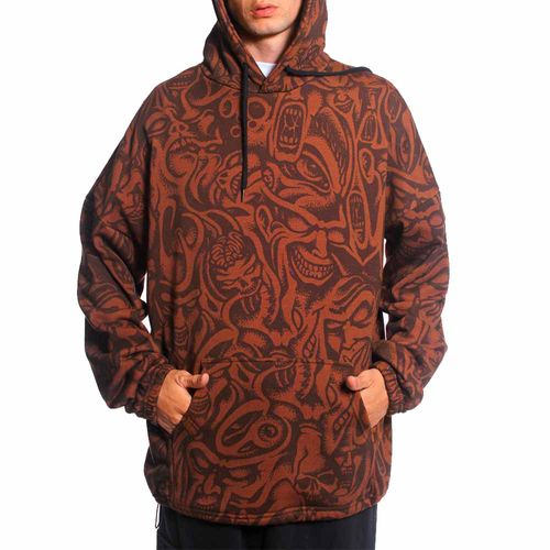 BUZO SANTA CRUZ FE HOOD RUSTIC OVER FULLPINT