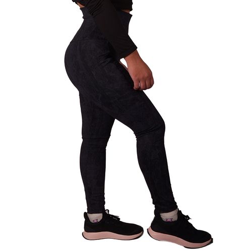 CALZA TEAM GEAR CHUPÍN TEXTURAS CON BOLSILLOS MUJER