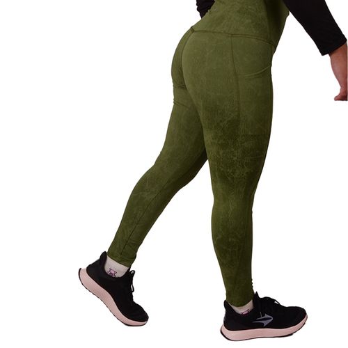 CALZA TEAM GEAR CHUPÍN TEXTURAS CON BOLSILLOS MUJER