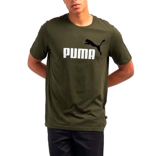 REMERA PUMA ESS 2 COLOR SMALL NO1 LOGO TEE