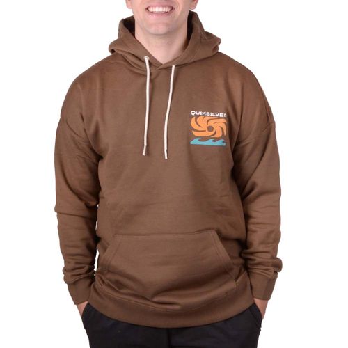 BUZO CANGURO QUIKSILVER GARMENT DYE SCREEN