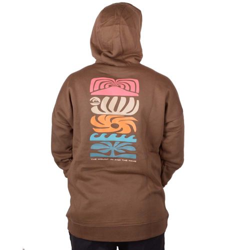 BUZO CANGURO QUIKSILVER GARMENT DYE SCREEN