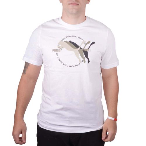 REMERA PUMA GRAPHICS MULTIPLE CAT TEE