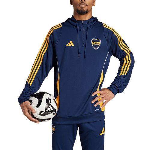 BUZO ADIDAS ENTRENAMIENTO CON CAPUCHA DE BOCA JUNIORS TIRO 25 COMPETITION