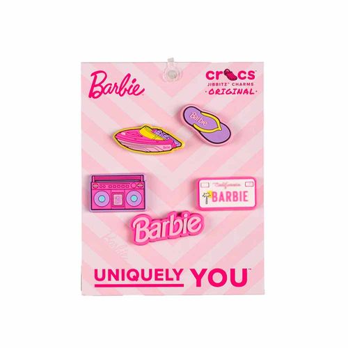 JIBBITZ CROCS BARBIE RETRO 5 PCK