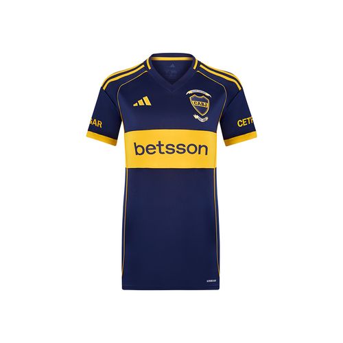 CAMISETA ADIDAS TITULAR BOCA JUNIORS 25/26 MUJER