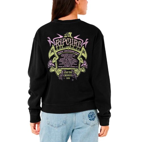 BUZO RIP CURL FE CREW RLX TOUR MUJER