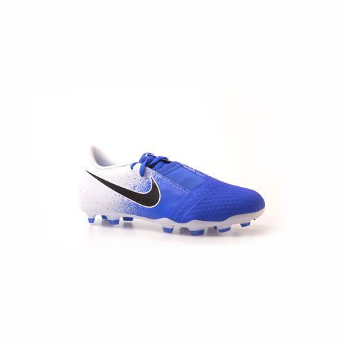 Botines nike shop azul y blanco